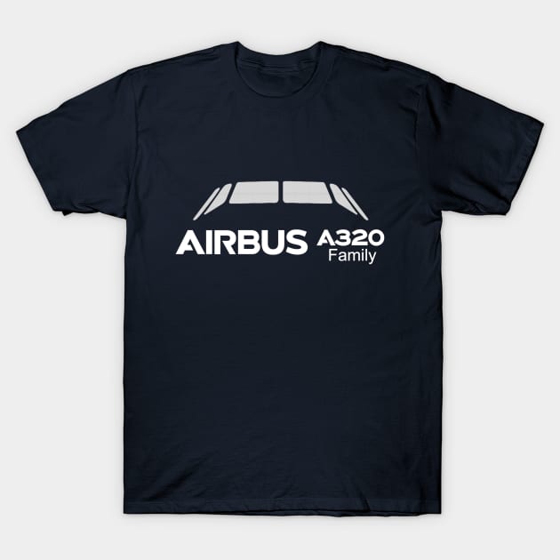 A320 Family T-Shirt by Caravele